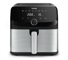 Image of TEFAL Easy Fry Mega EY855D40 7.5L Air Fryer - Black & Silver
