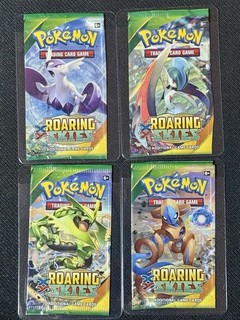 EMPTY!! 2015 POKÉMON XY ROARING SKIES ART SET PACK ART