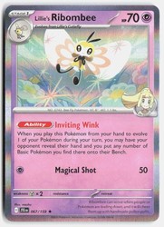 Lillie's Ribombee 067/159 Journey Together Holo Rare