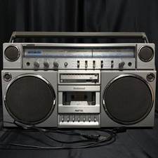 National AMBIENCE RX-5150 Radio Cassette Boombox AM/FM Radio Tested Working Rare