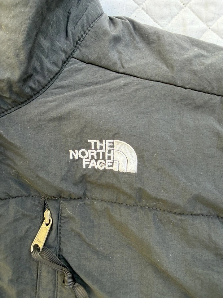 Chaqueta De Colección The North Face Tnf Denali Para Hombre Negra Polar Talla Grande Cremallera Completa Foto 3 de 4