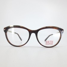 South Hampton SH 9000 TO/G Tortoise Silver Cat Eye Eyeglass Frames 52-17-135