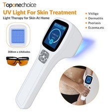 Handheld 308nm Narrowband UVB Light Therapy Device 64 Diodes for Skin Treatment