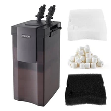 VEVOR 528GPH Canister Filter 5-Stage External Aquarium for Tanks 125-150 Gallons