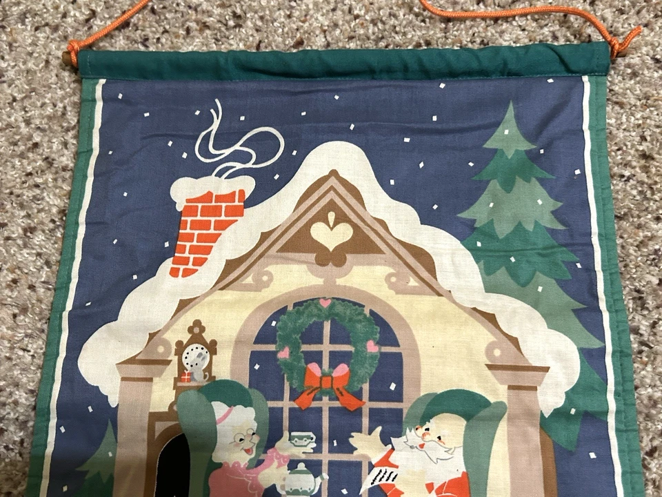 Vintage AVON Countdown To Christmas Advent Calendar WITH ORIGINAL MOUSE NICE! - Image 2 of 4