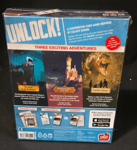 Unlock Exotic Adventures Cooperative Escape Room Game Space Cowboy New - Picture 2 of 2