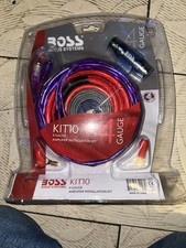 4 Gauge Amplifier Installation Wiring Kit - Car Audio Power  Connection Set,...