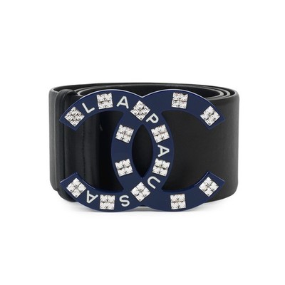 Chanel La Pausa 'CC' Logo Leather Belt – Cruise 2019 – 70cm