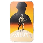 1 oz Silver Defend Liberty Colorized .999 Silver Bullion Bar #A659