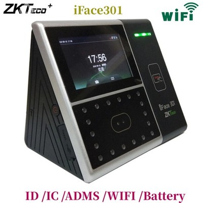 ZKTeco iFace301 TCP/IP WIFI Face Recognition Access Time Attendance Machine