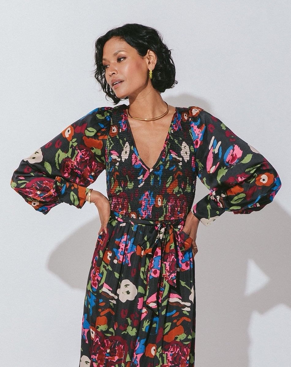CLEOBELLA Juliette Floral Midi Dress size S image 2