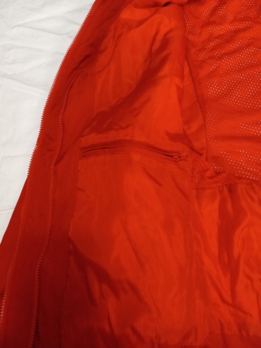 DHL Hipster Oversized Jacket Red Yellow Black Size XL - Picture 7 of 10