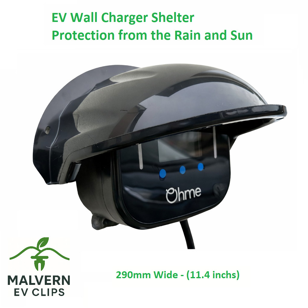 EV Wall Charger Rain/Sun Cover Waterproof Canopy Shield For Home Charge Point