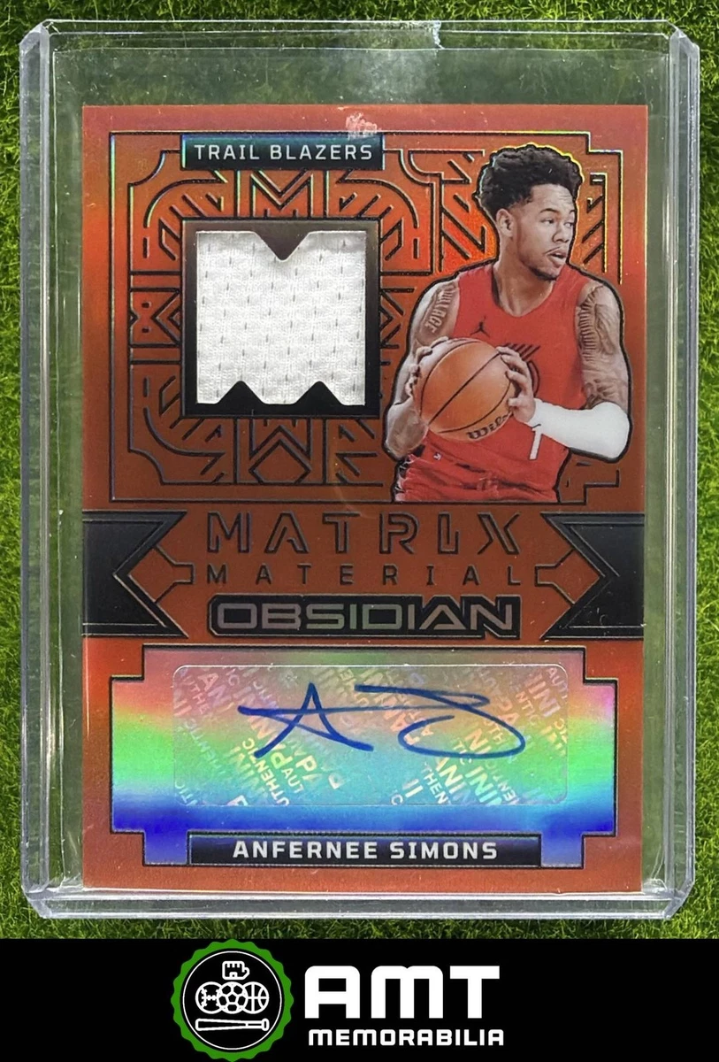 Anfernee Simons Trading Cards for sale | eBay