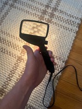 Vintage Bausch Lomb Hand Held Lighted Magnifier