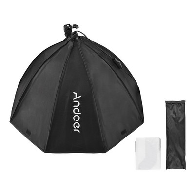 70 Cm/28 Zoll Achteckige Foto-Softbox Mit E27-Fassung Und Abnehmbarem Diffu T1G1