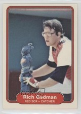 1982 Fleer Rich Gedman #294 0c4