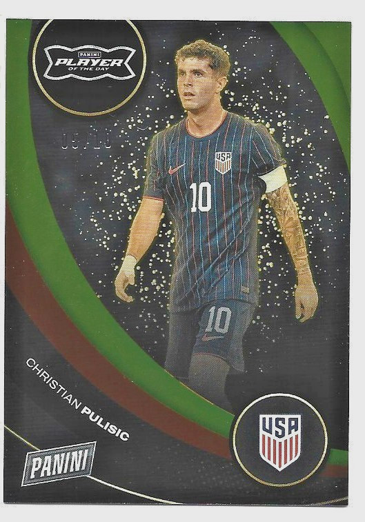 2026 PANINI PLAYER OF THE DAY CHRISTIAN PULISIC CARD #05/10