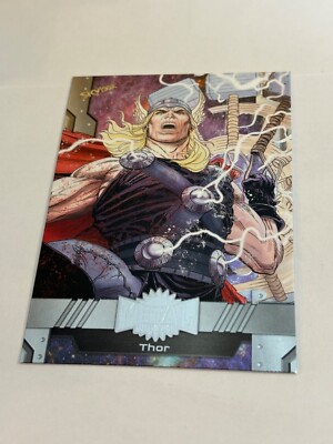 2024 SkyBox Marvel Metal Avengers Universe #98 Thor  Nice