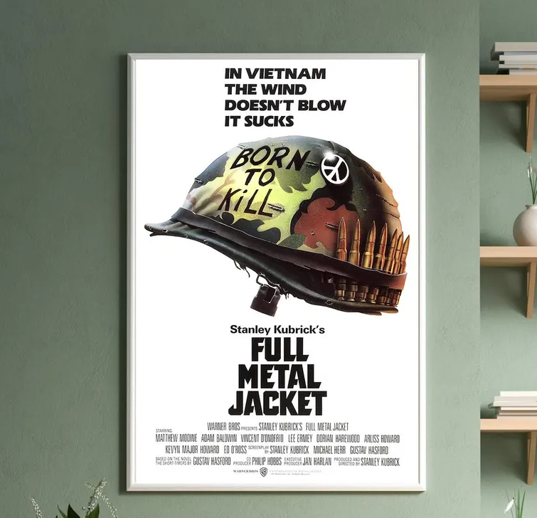 Full Metal Jacket Movie Posters | High Quality Printing | Material |