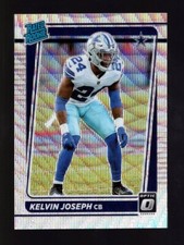 2021 OPTIC PREMIUM BOX SET WAVE PRIZM #250 KELVIN JOSEPH RC /299 W/LINE QTY