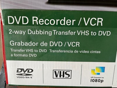 SANYO Funai FWZV475F DVD/VCR Combo Recorder VHS to DVD/TV to DVD