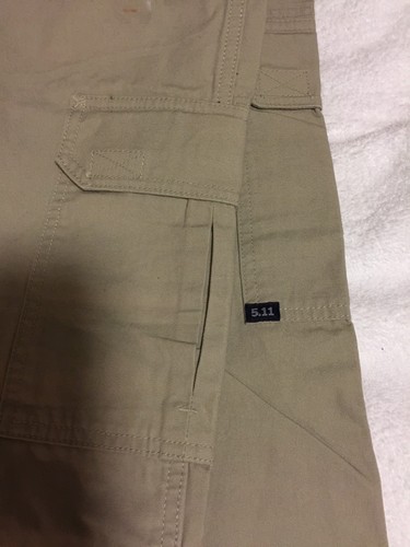 5.11 TACTICALSERIES 100% COTTON PANT MEN'S SIZE 50/39.5 ITEM #74251L - Picture 6 of 7