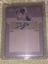 DANIEL SUSAC 2019 Leaf Perfect Game PRINTING PLATE AUTO #1/1 TWINS, A's, GIANTS