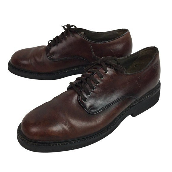 Timberland Dark Brown Leather Men\'s Derbys‎ Dark Brown Shoes | Timberland | Timberland main image 2