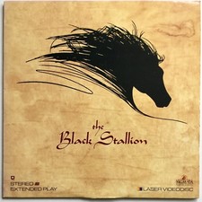 THE BLACK STALLION - MICKEY ROONEY LASERDISC LD DIGITAL STEREO VIDEO LASER DISC
