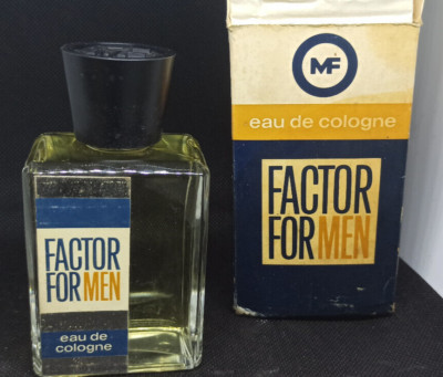 MAX FACTOR FOR MEN EAU DE COLOGNE HERREN PARFÜM NEU 100ML VINTAGE