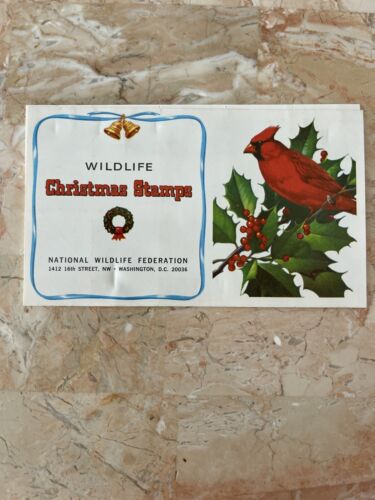 USA Poster stamps: 1964 National Wildlife Federation Christmas" - Booklet In 5 - Picture 1 of 5