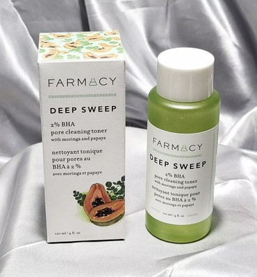 FARMACY Deep Sweep 2% BHA Pore Cleaning Toner TRAVEL SIZE 1.7 fl oz NWOB SEALED