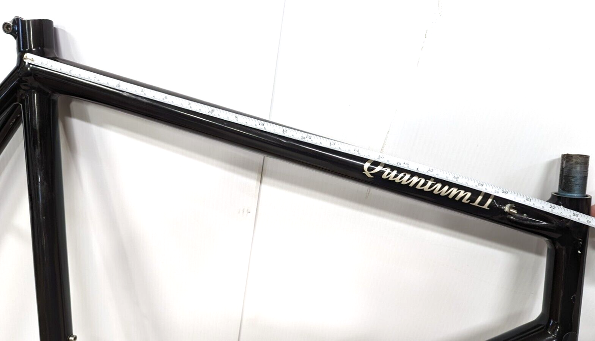 Vintage Klein Quantim II black road bike frame with fork 60cm | eBay