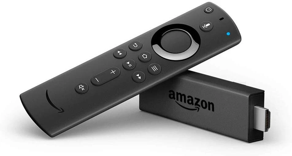 Fire TV Stick with Alexa Voice Remote, streaming media player BBC  ITV UK 841667147673