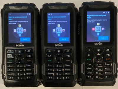 LOT OF 15 TESTED USED AT&T LOCKED SONIM XP5 XP5700 RUGGED GSM SMARTHPHONES