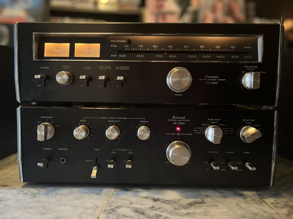 M3120 Sansui AU-5500 サンスイ プリメインアンプ ジャンク品