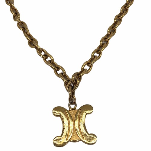 Authentic USED CELINE Vintage necklace 