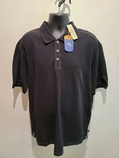 NEW - Tommy Bahama Black Short Sleeve Moisture Wicking Polo, Men's Medium. A119