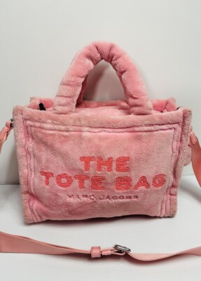 Marc Jacobs Light Pink Terry Top Handle Tote Bag | eBay