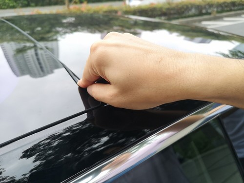 Car Roof Sunroof Top Window Glass Seal Strip Weatherproof for Tesla Model 3 - Bild 2 von 9