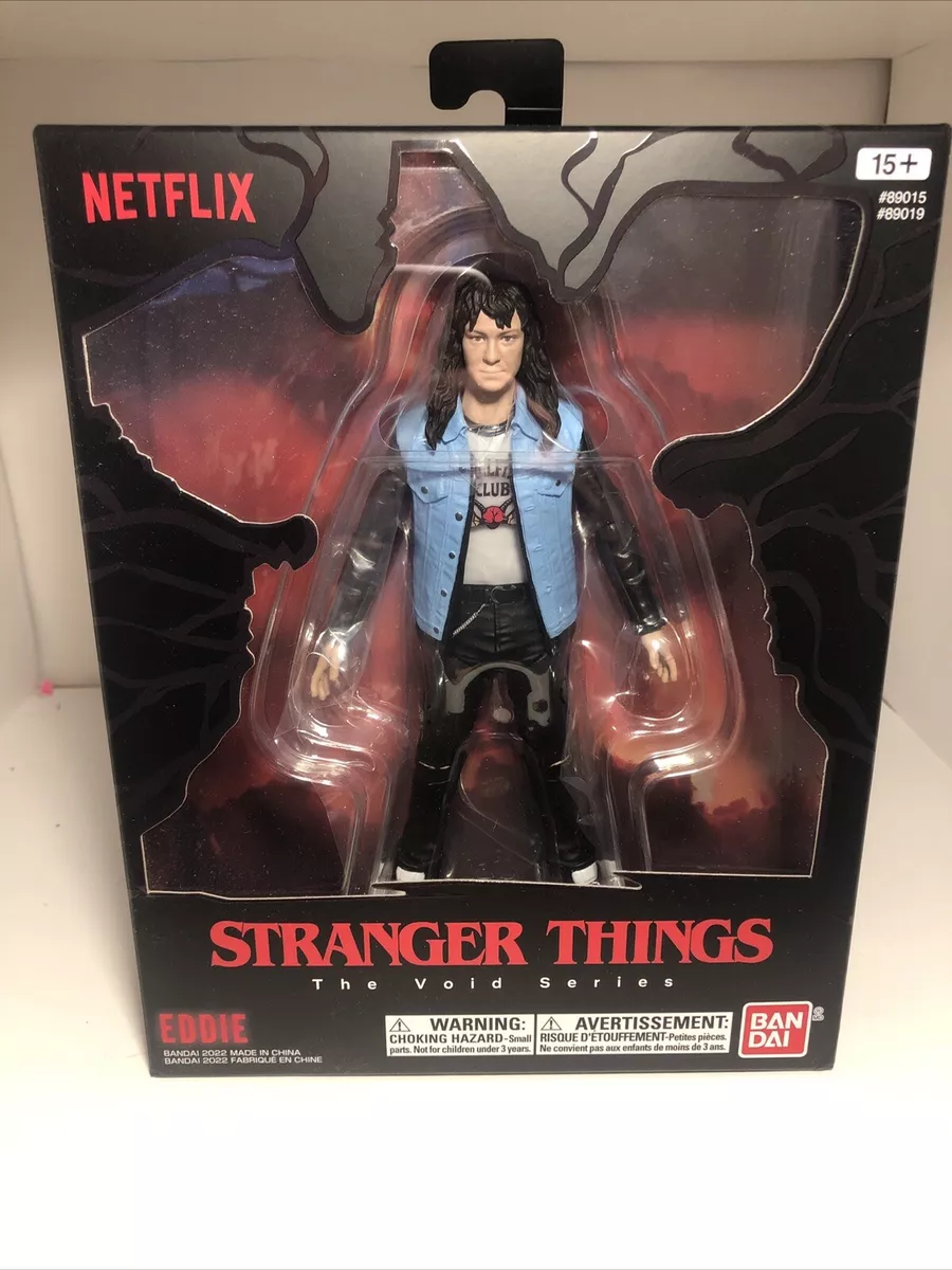 STRANGER THINGS Eddie Munson Figure NETFLIX Season 4 The Void Series BANDAI  New