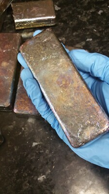 1 KG BISMUTH Ganzmetallbarren. Grade 4N, 99,99% Reinheit. Kostenlose Lieferung mit Sendungsverfolgung.
