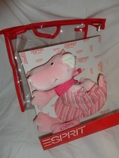 Esprit von Sigikid Drache Dino in Rosa Schmusetuch 53072 