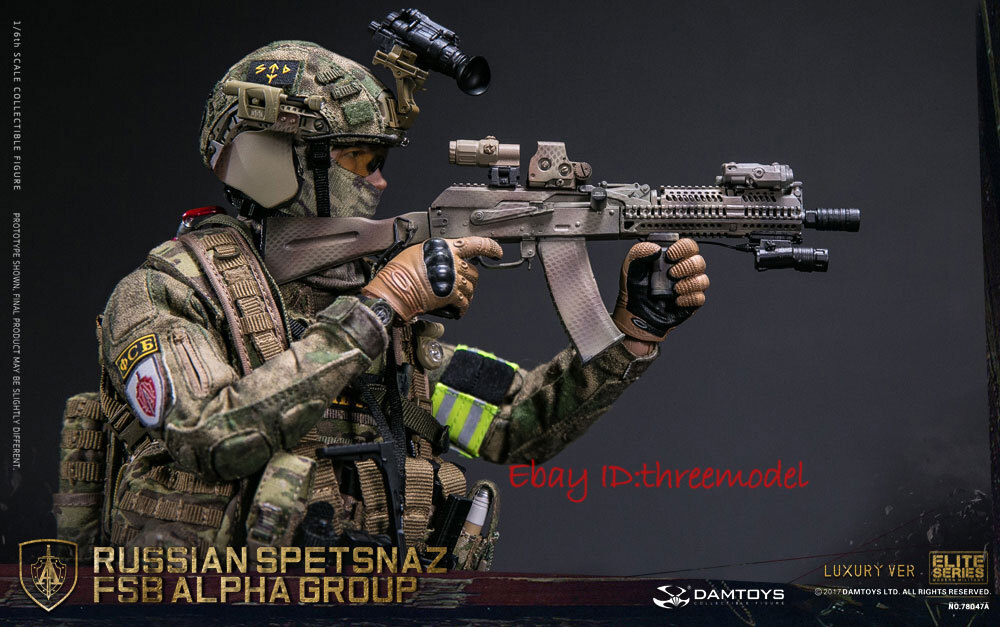 DAMTOYS DAM 1/6 78047A RUSSIAN SPETSNAZ FSB ALPHA GROUP DX Ver