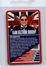 2020 Top Trumps National Treasures  Sir Elton John