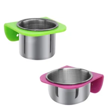 2PCS Parrot Food Bowl Premium Feeding Cup Multi-functional Feeding Cup