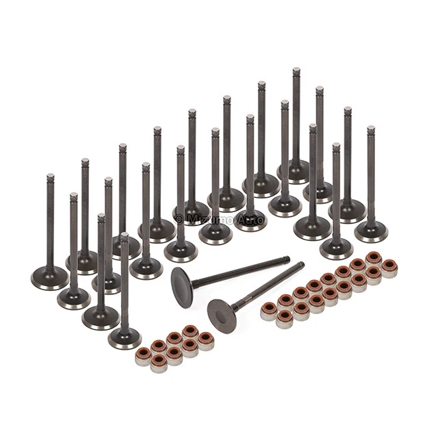 Válvulas de escape de admisión con sellos aptos para Toyota Celica Supra Turbo 86-92 7MGE 7MGTE Foto 2 de 4