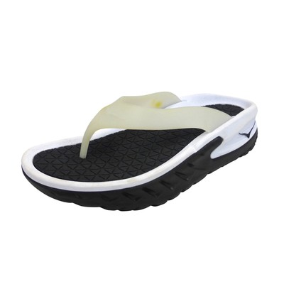 Hoka One One Ora Recovery Flip Flop Womens Black White US7 | eBay