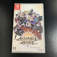 Unopened SW The Alliance Alive HD Remastered Nintendo Switch FuRyu Sealed RPG